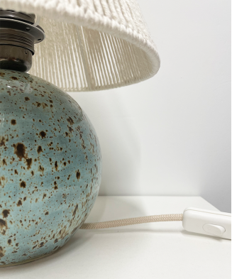 Lampa ceramiczna GAYA, wykonana ręcznie