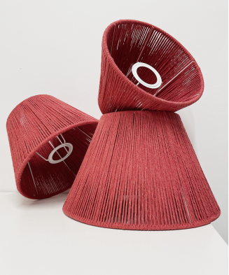 Lampshade – Dark Pink, 3 Sizes