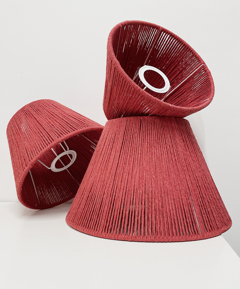 Lampshade – Dark Pink, 3 Sizes