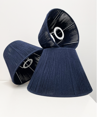 Lampshade – Navy Blue, 3 Sizes