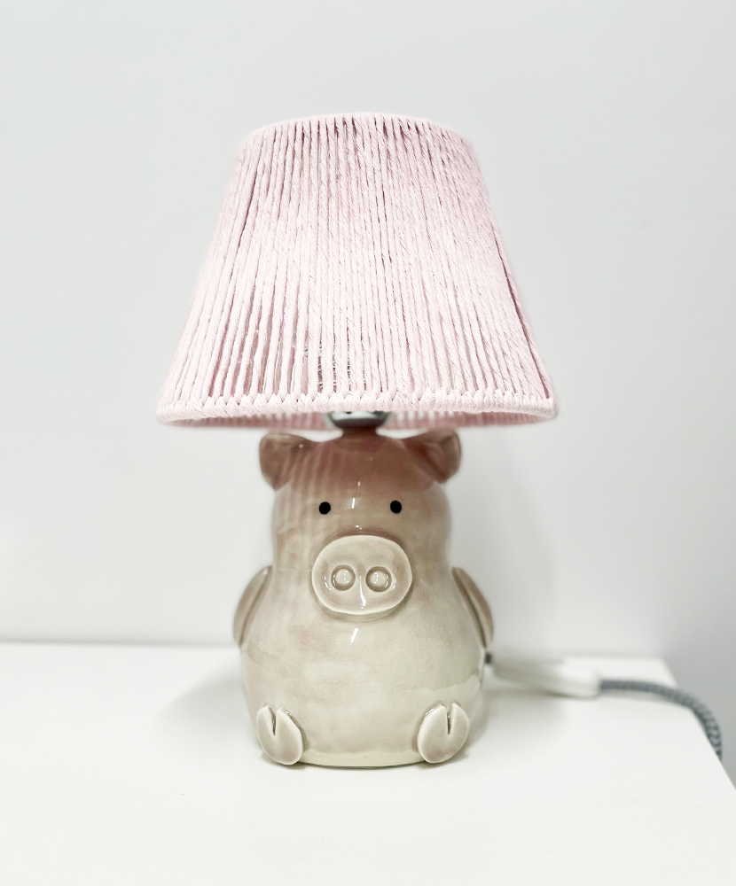 Abażur jasny RÓŻ, 3 rozmiary