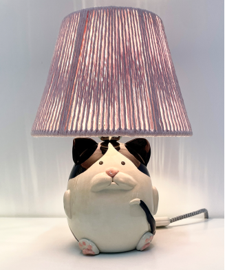 Lampa Kotek, wykonana ręcznie