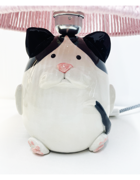 Lampa Kotek, wykonana ręcznie