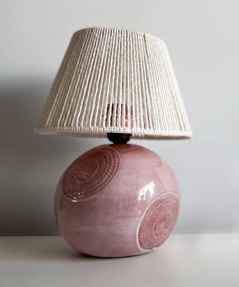 Lampa ceramiczna REN, ręcznie wykonana