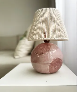 Lampa ceramiczna REN, ręcznie wykonana