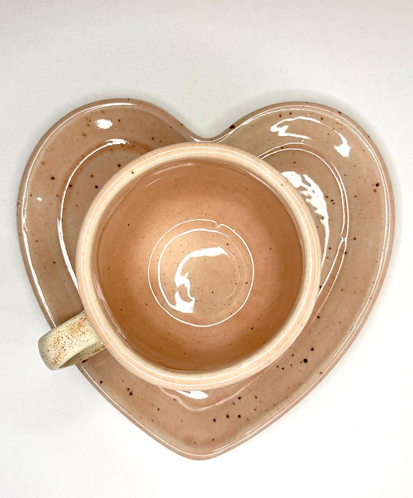 Mug 400ml with plate