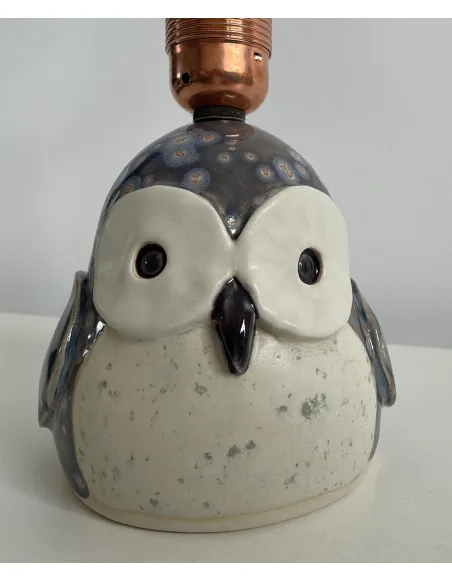 Lampa ceramiczna SOWA, wykonana ręcznie