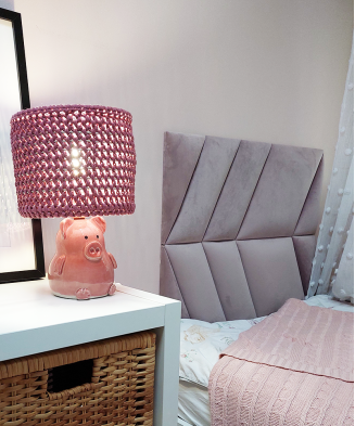 Handmade Ceramic Pig Lamp