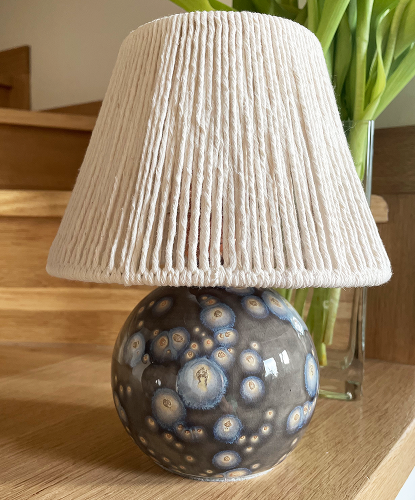 Lampa ceramiczna mała NAO, wykonana ręcznie