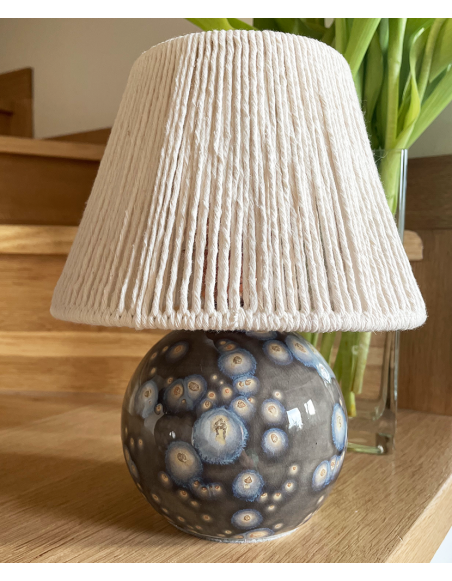 Lampa ceramiczna mała NAO, wykonana ręcznie