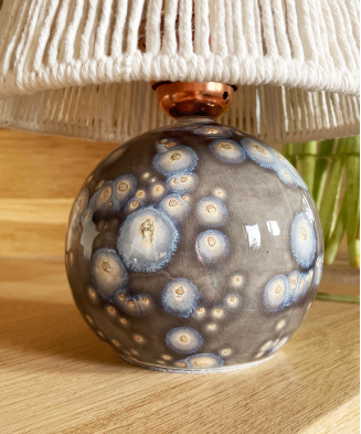 Lampa ceramiczna mała NAO, wykonana ręcznie