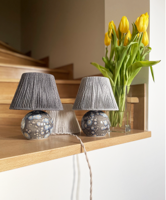 Lampa ceramiczna mała NAO, wykonana ręcznie