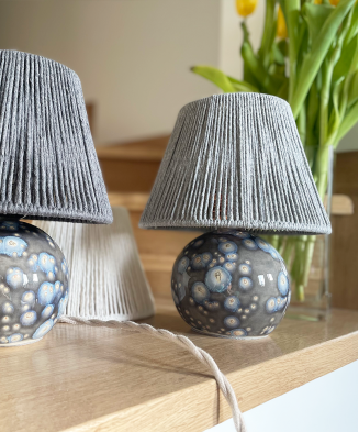 Lampa ceramiczna mała NAO, wykonana ręcznie