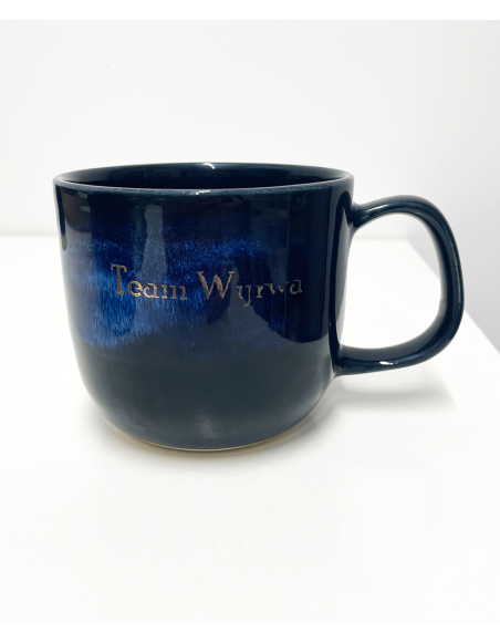 Kubek ceramiczny “Team Wyrwa” 400 ml – styl, siła i kawa z charakterem
