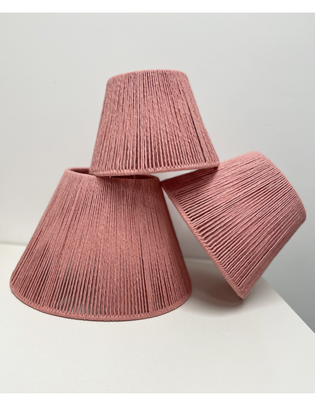 Lampshade – Powder Pink, 3 Sizes
